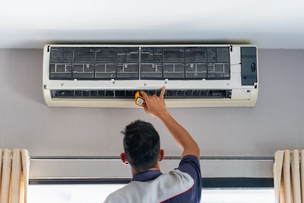 Professional Deep Cleaning of a Split Type Aircon