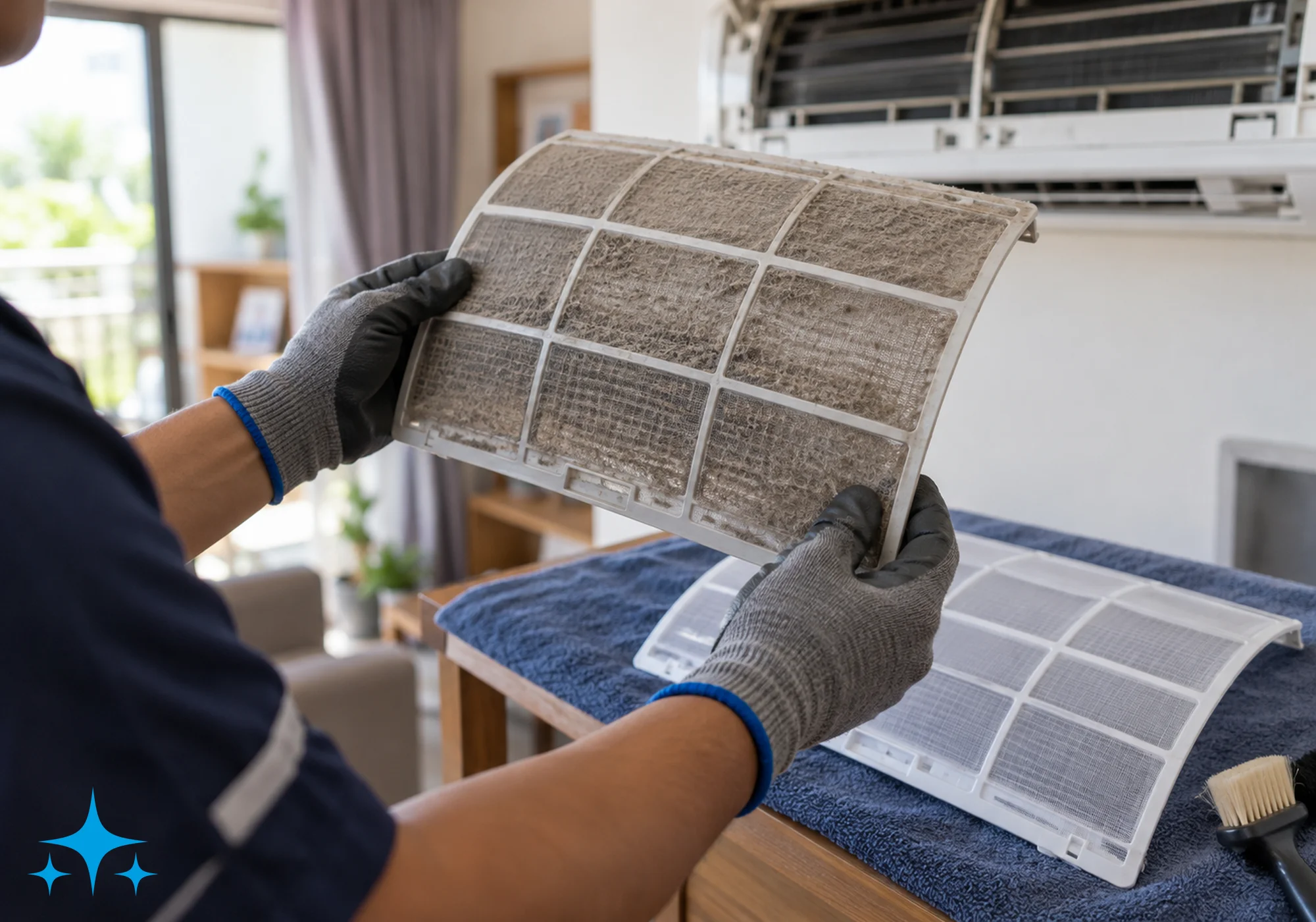 Aircon Filter Inspection