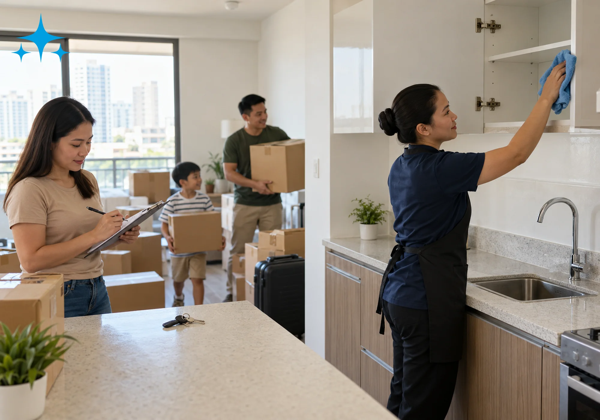 Move In and Move Out Cleaning